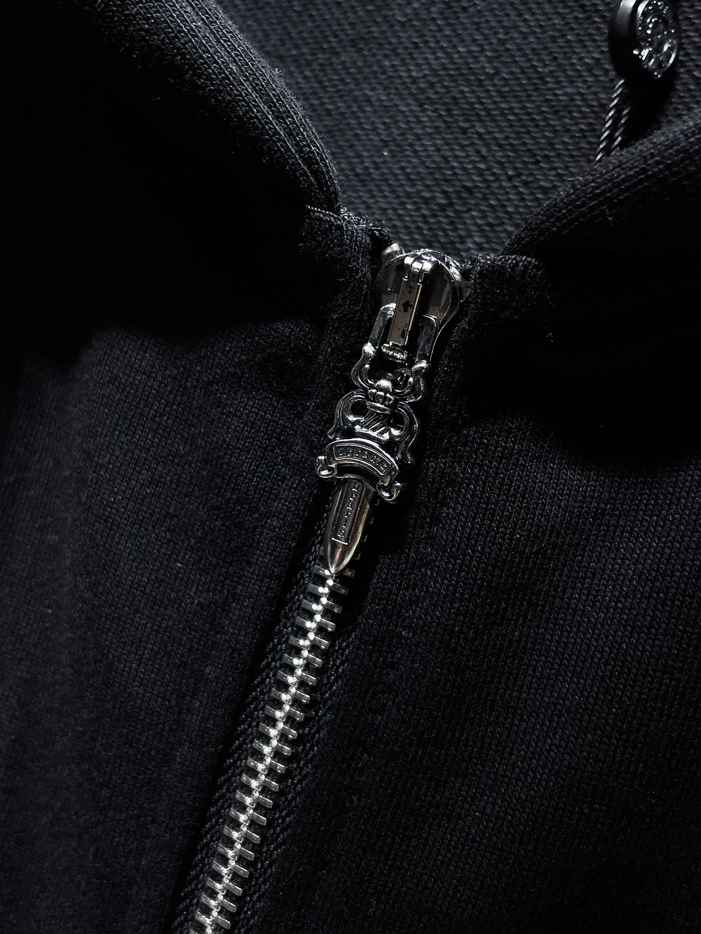 P270 Chrome Hearts Autumn and Winter 2025 Counter Synchronization Heavy-duty hot-drilled horseshoe Sanskrit letter cross Improved customized version 1:1 high-gram weight high-quality fabric Recommended color: white black Size: S, M, L, XL